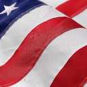 American Flag 6x10 ft: Long Lasting US Flag, Heavy Duty Nylon, Embroidered Stars, Sewn Stripes, Brass Grommets, UV Protection Perfect for Outdoors! USA Flag