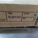 AFI, Barcelona King Panel Platform Bed with Storage Drawers, White