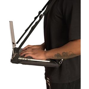 Portable Laptop Harness for Walking  Adjustable Secure Walking Laptop Harness Easily fits upto-16-inch with Flexible Strap