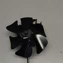 Tomersun Wood Stove Fan Heat Powered Stove Fan Heater Fireplace Fan for/Pellet/Wood Burner/Fireplace, with Thermometer (XX Large)