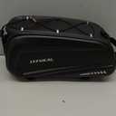 JXFUKAL Bike Bags for Bicycle Rear rack - 9.5L/17L/40L Hard Shell Waterproof Bike Ebike Trunk Pannier Saddle Seat Bag Carrier with Reflector, Rain Cover & Shoulder Strap for Commuter Travel Outdoor