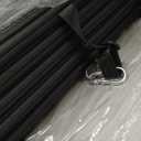 Dog Steps for Car, Truck and SUV - Foldable Pet Stairs for Large Dogs with Non-Slip Rug Surface, Lightweight Dog Ramp Holds Up to 250lbs, 5 Steps (Black Metal Fram, 5 Steps)