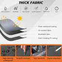Cover for Toyota RAV4, Custom Fit RAV4 Cover 2006-2025, Car Cover Waterproof All Weather for Automobiles,Full Exterior Covers with Door Zipper/Reflective Strip, Outdoor Car Cover Sun Snow Protection