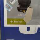Chicco KidFit ClearTex Plus 2-in-1 Belt-Positioning Booster Car Seat, Backless and High Back Booster Seat, for Children Aged 4 Years and up and 40-100 lbs., Obsidian/Black, Exp date: April 2034