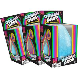 Schylling NeeDoh Dream Drop - Sensory Toy with Groovy Goo Filling - Three Random Colors - Ages 3 and Up - 3 Pack