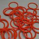 Meooeck 48 Pieces Bottle Ring Toss 2.9 Inch Plastic Carnival Ring Toss Games Party Favor for Adult Garden Backyard Outdoor Games