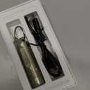 S15Pro 7075 Aluminum Alloy Keychain Flashlight Rechargeable, 750 Lumen EDC Pocket Flashlight, Mini Flashlight with Side Light 5 Modes+365nmUV for Detection Banknotes, Camping, Emergencies