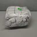 Great Bay Home Flannel Sheet Set California King Size - 100% Turkish Cotton, Double-Brushed, Printed Bed Sheets - Ultra-Soft, Cozy, 4-Piece Bedding Set (Windowpane - White/ Grey)