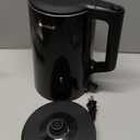 COMFEE' 1.7L Double Wall Electric Tea Kettle and Kettle Water Boiler, 100% Stainless Steel Interior & Lid & Spout, Two-Level Wide Open Lid, 1500W Fast Boiling, Auto-Off and Boil-Dry Protection (1.8 Quarts)