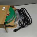 2 Pack Chicken Water Heater for Winter, 125W Poultry Waterer Heated Base 31.4cm / 12.4in, Freeze-Proof Thermostat Deicer for Metal or Plastic Chicken Drinkers 15 Gallon, (Green)