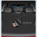 Floor Mats Custom for Kia Telluride 2027 Gas Only (Not for Hybrid) 7&8 Seater Trunk Mat with Backrest Mat All Weather TPE Full Set Liners Cargo Protector for Telluride 2027 Fuel Accessories, Black