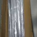 Saintrygo 20 Pack Clear Umbrellas Bulk,Windproof Waterproof Stick Wedding Umbrellas with J Hook Handle for Outdoor Events