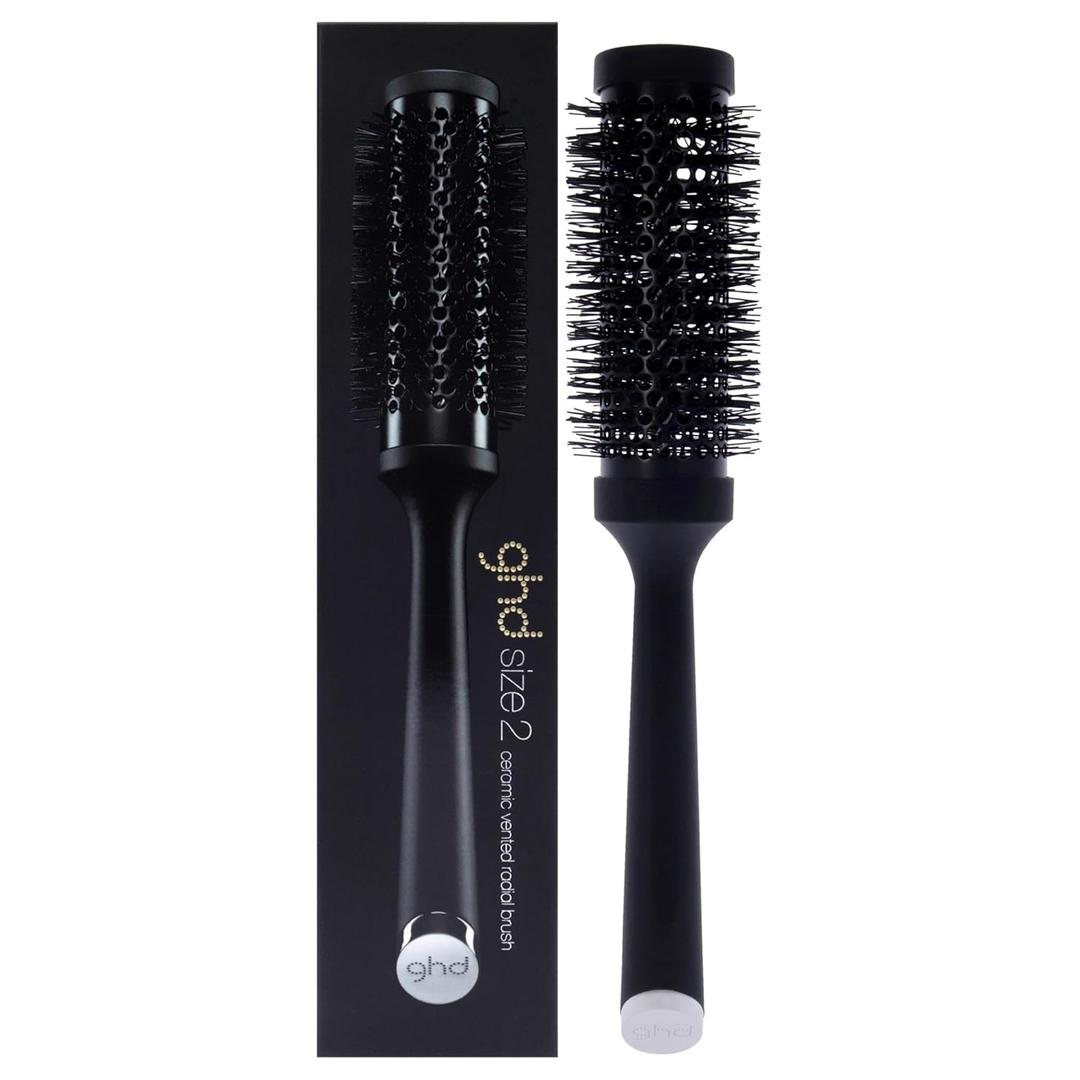 ghd Ceramic Vented Round Brush - 1.3 inch Barrel, 35mm Barrel, Size 2