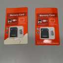 2 Pack Memory Card 64GB with Adapter, High Speed TF Card, UHS-I C10 A1 Memory TF Card for Tablet/Mobile Phone/Camera/Car Audio/Game Console (TF183 White Gray 64GB)