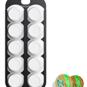 Tastyle Magnetic KPod Organizer for K Cup Coffee Pods. SelfMagnetic Coffee Pod Holder and Storage, Suitable to be Mounted on Iron Surfaces  Refrigerator (Black)