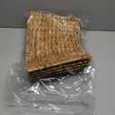 Liliful Christmas Tree Collar Woven Tree Collar Tree Ring Farmhouse Tree Collar Wicker Rustic Tree Skirt for Christmas Tree Decorations(Natural,24 Inches)