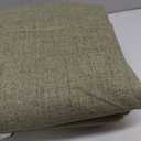 MIULEE Linen Texture Curtains for Bedroom Solid 100% Blackout Thermal Insulated Light Olive Green Curtains Grommet Room Darkening Drapes for Living Room Nursery 52x96 Inch (2 Panels)