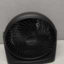 Amazon Basics Air Circulator Fan, Desk Fan for Bedroom, Home and Office, With 90-Degree Tilt Head, 3 Speed Settings, Lightweight (3 LBS), 35 Watts, Black, 11.1"W x 6.3"D x 10.9"H