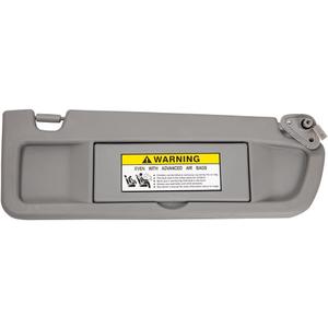 Right Passenger Side Sun Visor Sunvisor Compatible with 2006 2007 2008 2009 2010 2011 06 07 08 09 10 11 Civic Replaces# 83230-SNA-A01ZC, Light Gray