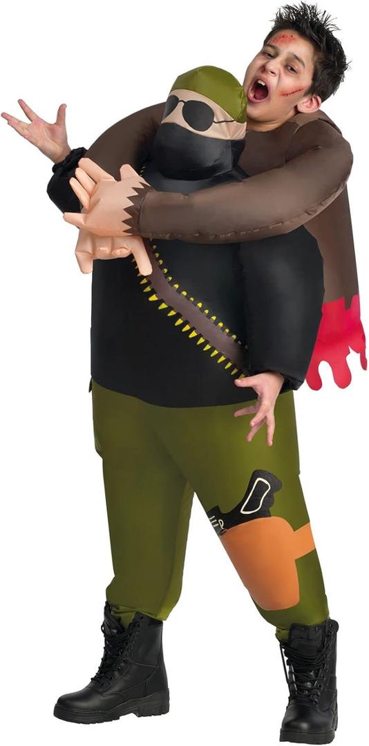 Morph Zombie Costume For Kids, Inflatable Zombie Costumes, Boys Halloween Costume, Halloween Costumes for Kids