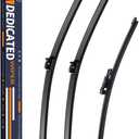 Replacement for Mercedes-Benz GLC300 2016-2021,GLC250 2017-2021,GLC43 AMG 2017-2021 Silent Wipers -FAPIUO Front Windshield Wipers 22"+22"+12" Blade Set (2 Pack