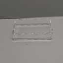 Acrylic Napkin Holder for Bathroom, Sleek Scalloped Design Guest Towel Holder, Disposable Holder Hand Towel Tray for Parties, Weddings, Party, Hotel, Restaurant and Kitchen 5 x 9 Inch 1 pcs