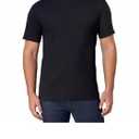 Kirkland Men's Crew Neck White T-Shirts, Black, XXX-Large