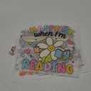 Kaciola 30 Sheets Book Lover Iron on Transfers, Bookworm DTF Transfers Ready to Press Washable Stickers Iron on Decals for T Shirts Hoodie DIY Crafts