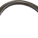 Upgraded Propane Regulator PigtailPOL x 1/4" NPT male12" LengthFlexible Whole Body SUS304 Stainless Steel Metal Hose