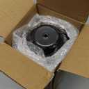 Dustproof Toothbrush Holders with Cover, Rotating Electric Toothbrush and Toothpaste Holder for Bathroom Countertop, 3 Slots Makeup Brushes Organizer, Grey Black