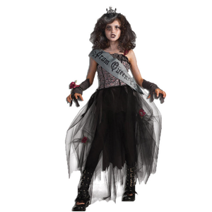 Rubie's Girl's Gothic Prom Queen Costume Large