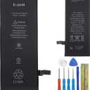 Li-Polymer New Replacement Battery 616-0805 Compatible with iPhone 6 A1549 A1586 A1589 616-0806 616-0809 3.82V