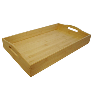 Wooden Bamboo Serving Trey