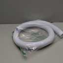 ANTOBLE 1.25'' Pool Hose for Intex, Swimming Pool Pump Replacement Hoses, White Plastic Filter Sucion Hose Pools 3 Foot(36'') Long for Above Ground Pool