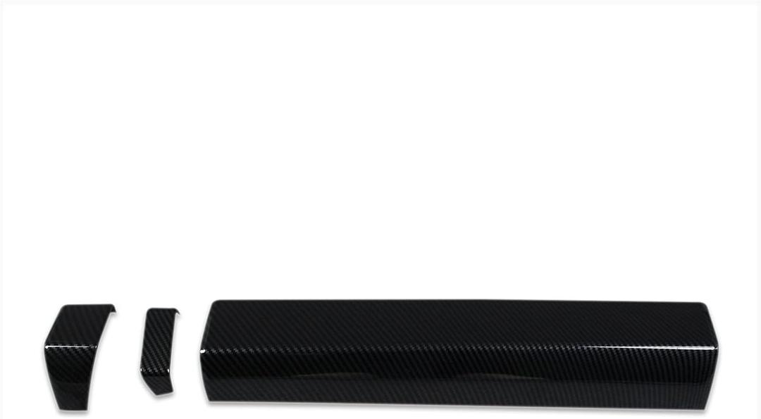 for Toyota Tundra 2022 2023 2024 2025 2026 Front Dashboard Panel Cover Trims Carbon Fiber Pattern (Center Console Dashboard Moulding Trim)