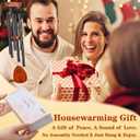 Housewarming Gifts New Home, House Warming Gifts Wind Chime, Housewarming 2026 Christmas New Home Gift Ideas for New Apartment, First Home, House for Women, Men, Family, Friend - 26 Inch