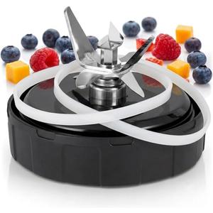 Replacement Blade for Ninja Blender 7 Fin Male 4" – Compatible with Foodi Power Blender SS100 SS101 SS101C SS150 SS151 SS300 SS350 SS351 SS351TGT CO351B CO101B – Stainless Steel Replacement Blades