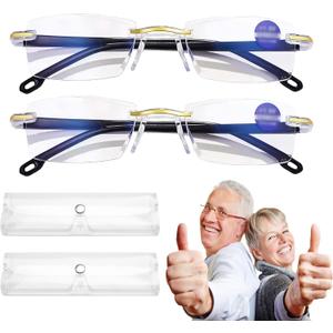 Auto Focus GlassesAnti-Blue Light Automatic Zoom Reading Intelligent Presbyopia GlassSelf Adjusting Presbyopia Glass For Men Women