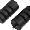 X AUTOHAUX Tailgate Spare Tire Bump Stop Kit for Jeep Wrangler JL 2018-2023 Spare Tire Carrier Extended Polyurethane Bump Stop 2PCS