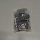 MAVA Open Gym Gloves for Men & Women; Padded Weight Lifting Gloves with Wrist Support for Comfort, Protection; Strong-Grip Fingerless Workout Gloves for Men & Women; Anti-Sweat Gym Accessories (Large, Black)