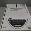 KOHLER 20110-96 Brevia, Slow Close Toilet Seat, Elongated Toilet Seat, Grip-Tight Bumpers Quick-Attach Hardware, Biscuit