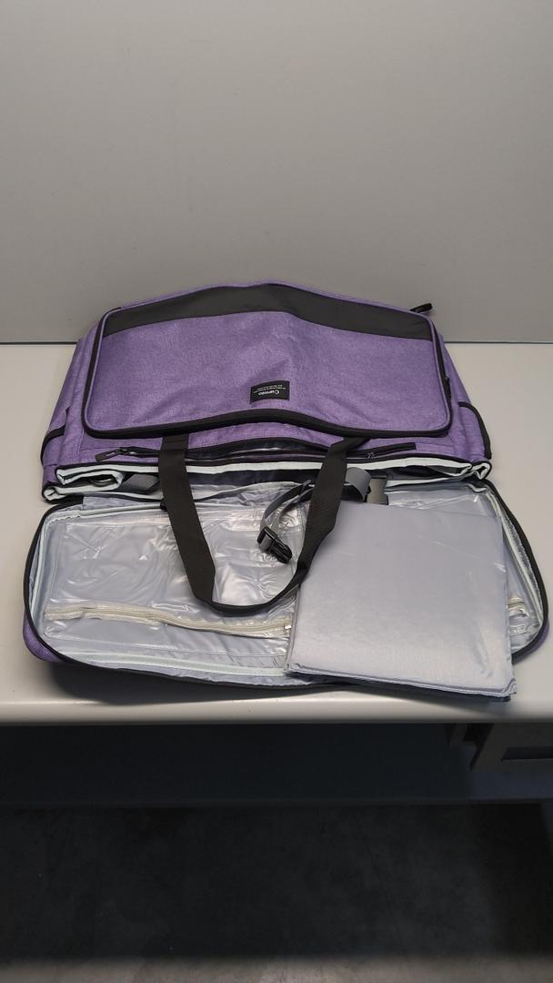CURMIO Sewing and Embroidery Machine Carrying Case, Universal Tote Bag with Removable Cushion Pad Compatible with Brother SE600, PE535 Embroidery Machine and Accessories, Bag Only