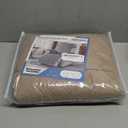 TAOCOCO 100% Waterproof Recliner Chair Covers, Reversible Recliner Covers with Leg Straps, Washable Recliner Sofa Covers for Larger Recliner Furniture Dog Protector with Pocket (Khaki, 28'')