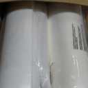 Ruqmuis Chair Cushions for Dining Chairs, 2" Thick Seat Cushions for Kitchen Chairs, D Shaped Chair Pads with Washable Cover, Ties and Non Slip Backing, 17'' x 16'', Set of 6, Brown