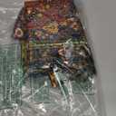 Turkish Placemats Set of 4, Oriental Turkish Carpet Art Pattern Placemats Heat Resistant for Dining Table Non-Slip 18x12 Inches Pm-014