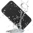 ZLR Silicone Dish Drying Mat for Kitchen Counter, Eco-Friendly Fast Dry Dish Mat, Easy Clean Multi Usage Drying Matt, Heat Resistant Trivet, 6" x 12" Extra Small, Cassava White