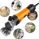 BEETRO 500W Electric Professional Sheep Shears, Animal Grooming Clippers for Sheep Alpacas Goats and More, 6 Speeds Heavy Duty Farm Livestock Haircut