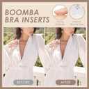 Boomba Invisible Lift Inserts Double-Sided Sticky Bra Ultra Push Up Bra Inserts Suitable for Different Occasions (Beige, M)