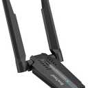 BrosTrend AXE3000 Tri-Band Linux WiFi Adapter Plug & Play for Ubuntu, Fedora, Mint, Debian, Arch, Kali, Manjaro, openSUSE, Raspberry Pi OS etc. Linux USB WiFi Adapter for PC, WiFi-6E 6GHz /5GHz/2.4GHz
