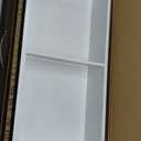 Stainless Steel Shower Niche 24" X 12", No Tile Needed Wall Niche Double Shelves, Recessed Shower Shelf for Bathroom Storage, Matte White